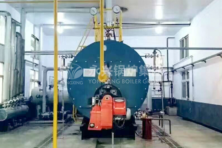 宏昊餐饮娱乐公司5.6MW热水锅炉
