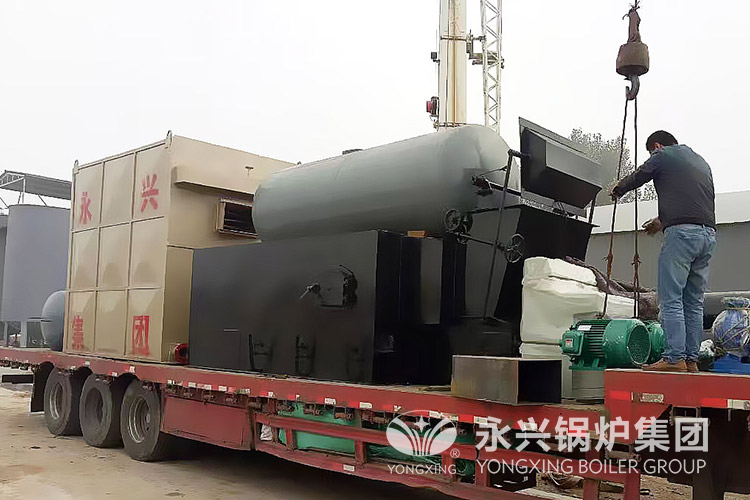 多氟多化工厂360万大卡导热油锅炉