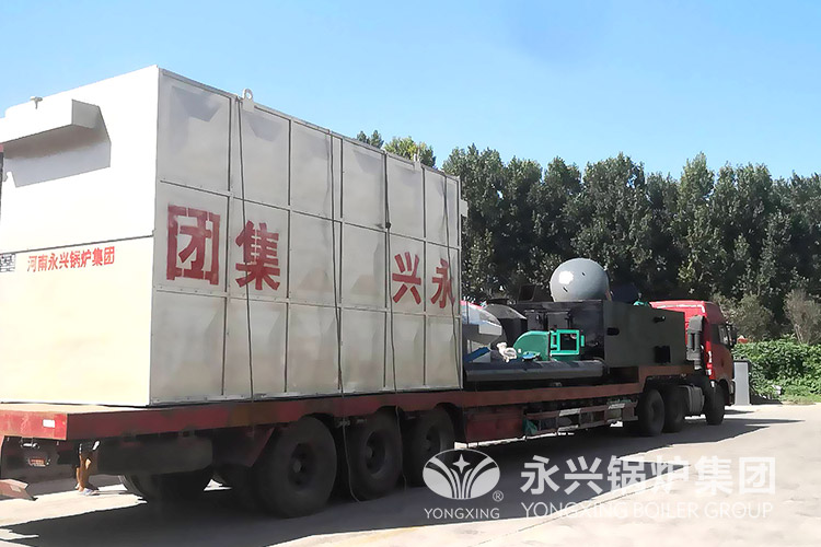 华腾油脂化工200万大卡导热油锅炉