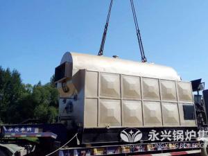 盛鸿纺织厂4.2MW热水锅炉