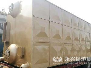 汝阳县实验高中7MW热水锅炉