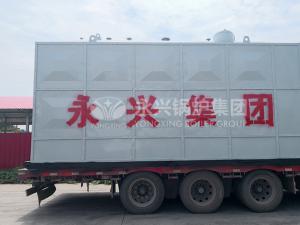 华蒙通物流4.2MW热水锅炉