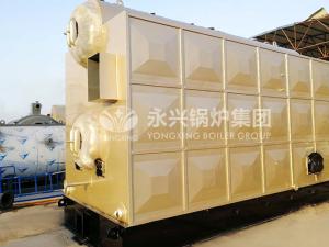 天安煤业10.5MW热水锅炉