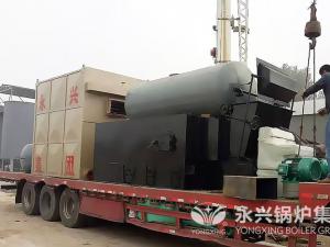 多氟多化工厂360万大卡导热油锅炉