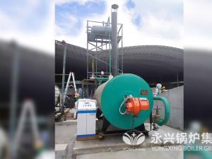 长大公路工程120万大卡导热油锅炉