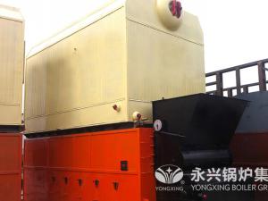 永固节能墙材厂6吨蒸汽锅炉