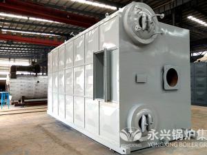 中铁四局第八工程分公司14MW热水锅炉
