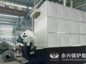 中铁三局第四工程有限公司120万大卡导热油锅炉