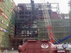大唐国际克旗发电厂75吨DHX型循环流化床锅炉