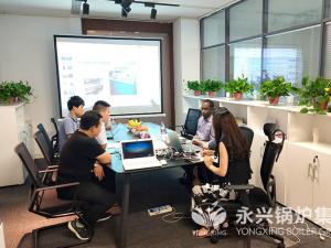 非洲客户来访永兴锅炉，并实地参观考察