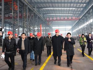 省领导莅临永兴锅炉参观考察并指导工作