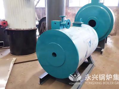 昌洲天然药业160万大卡导热油锅炉