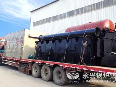 河口锦达商贸有限公司360万大卡生物质导热油炉