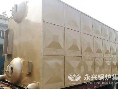 新铝铝业5.6MW热水锅炉