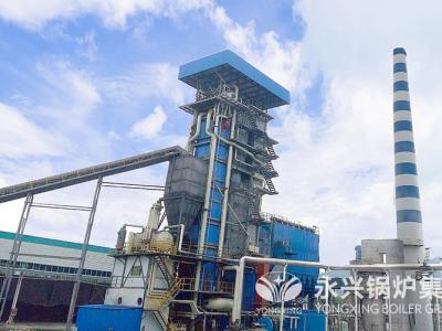 伊东集团东屹化工有限责任公司58吨循环流化床锅炉