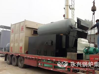 多氟多化工厂360万大卡导热油锅炉