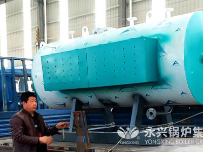 荥阳起升建材厂2吨蒸汽锅炉