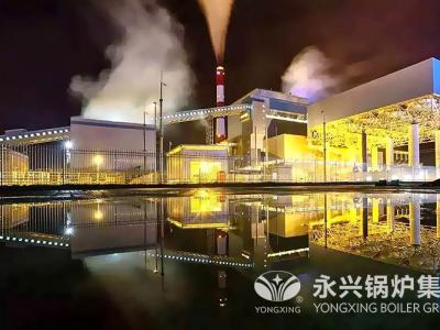 大唐国际新能源厂35吨SHX型循环流化床锅炉