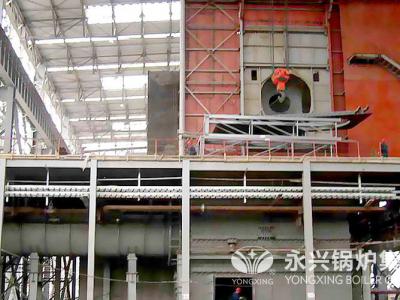 中粮家佳康36吨循环流化床锅炉